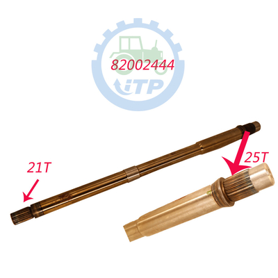 신네덜란드 경우 TS100 6610S TS90 6810S를 위한 82002444 PTO 축 21T 25T